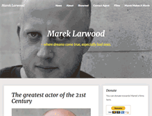 Tablet Screenshot of mareklarwood.com